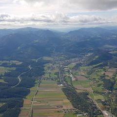 Verortung via Georeferenzierung der Kamera: Aufgenommen in der Nähe von Gemeinde Grafenbach-Sankt Valentin, Österreich in 1800 Meter